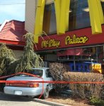 Пьяный мужчина захотел отомстить ресторану Макдоналдс
